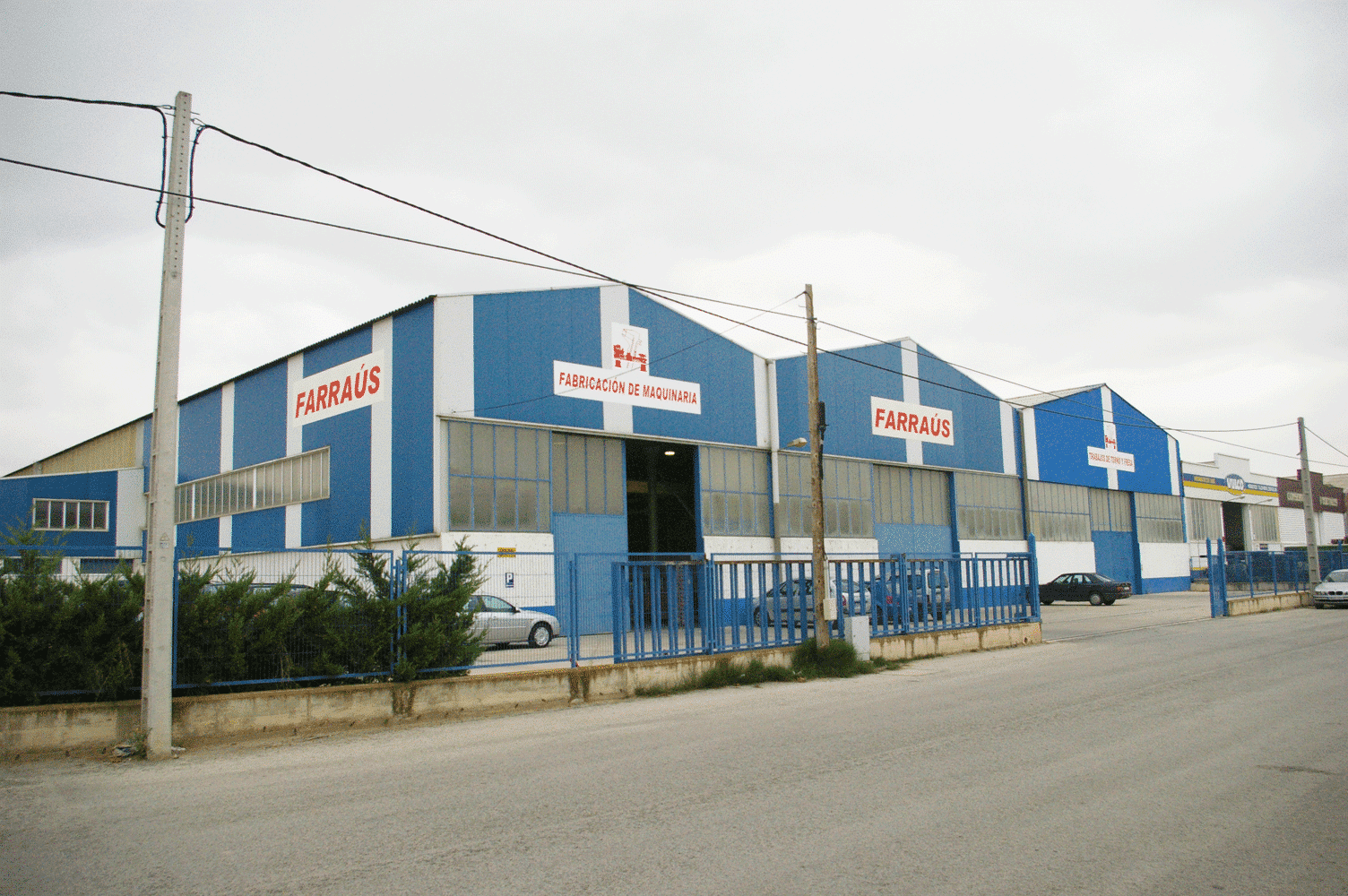 inicio de Talleres Farraús en Lodosa, Navarra